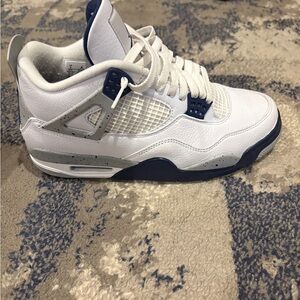 Jordan 4 retro midnight navy, mid